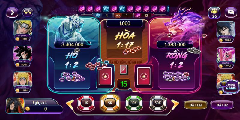 Luật Chơi Rồng Hổ Cơ Bản Tại OK365
